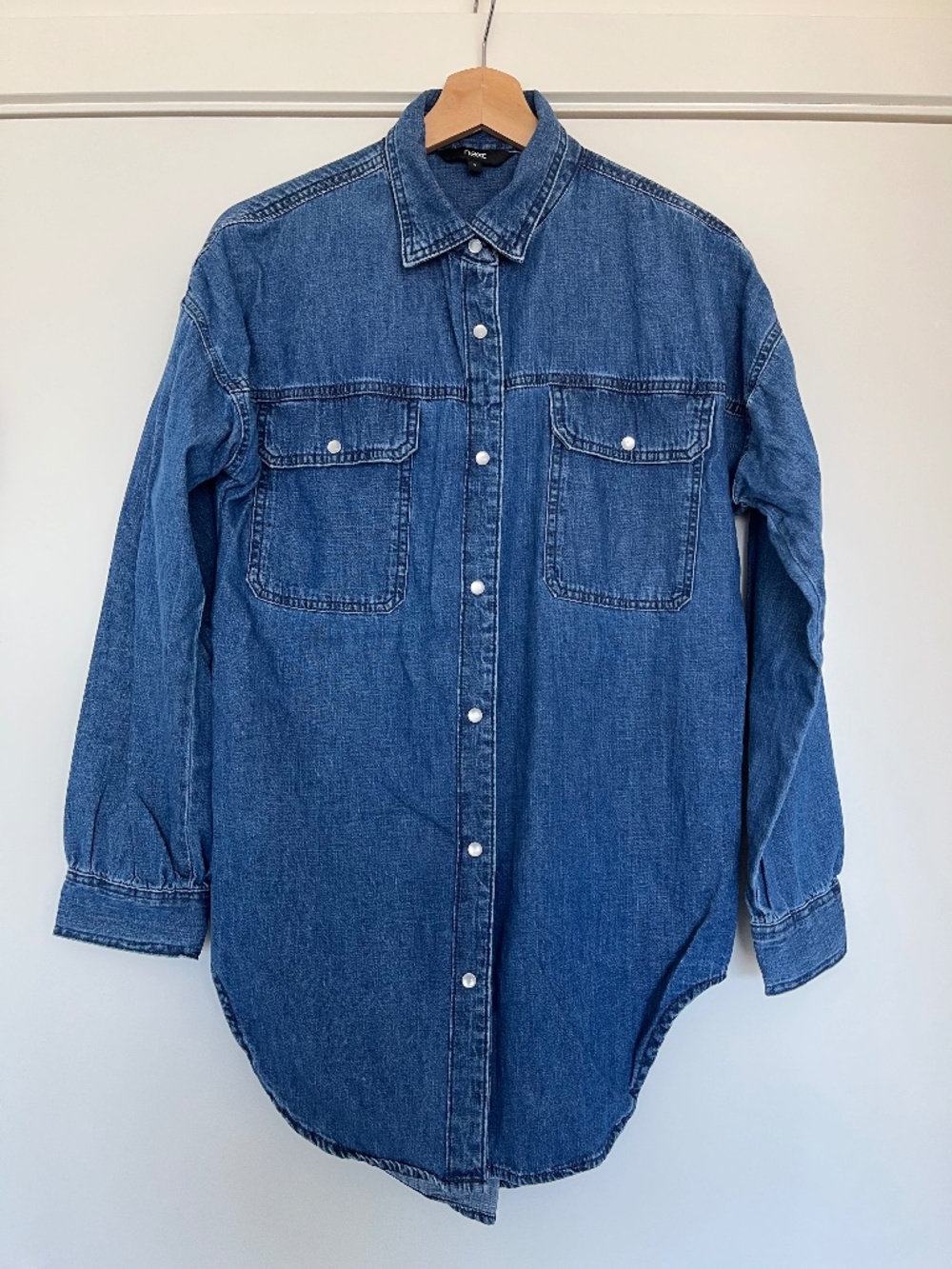 Oversized Denim Shirt
